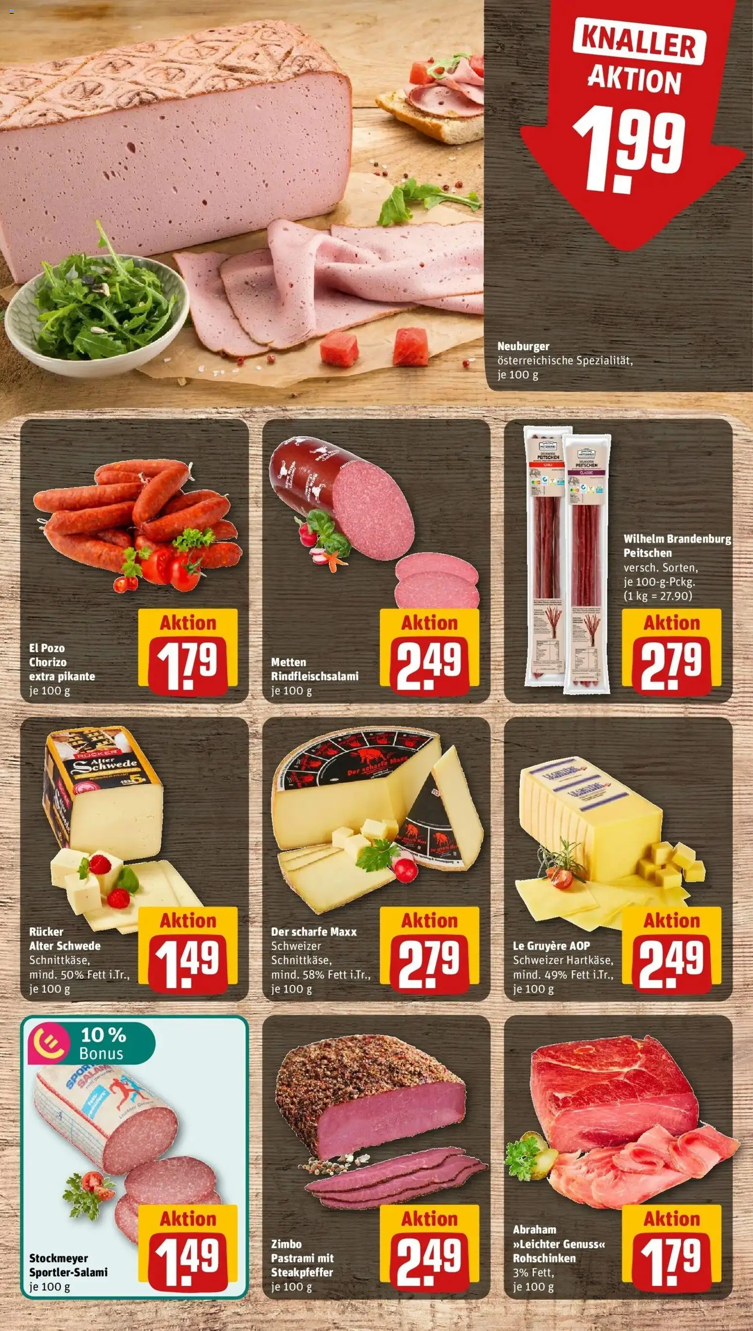 Vorschau von dem Prospekt des Geschäftes Rewe, gültig ab dem 26.10.2026