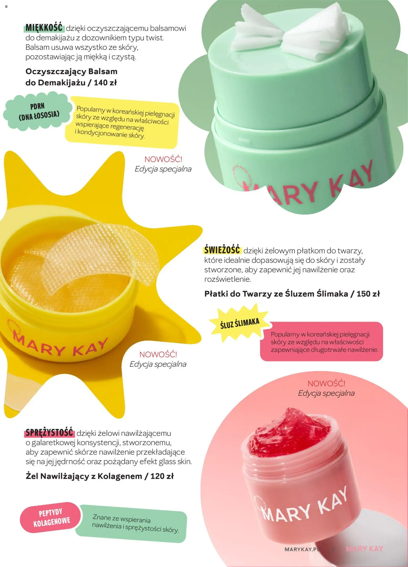 Pogląd gazetki "Mary Kay Katalog" ze sklepu Mary Kay ważnej od 05.10.2026 - Płatki, Żel nawilżający