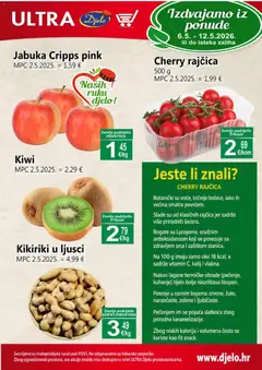 Pregled letka Djelo Katalog trgovine Djelo vrijedi od 06.05.2026