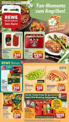 Vorschau von dem Prospekt des Geschäftes Rewe, gültig ab dem 07.06.2026