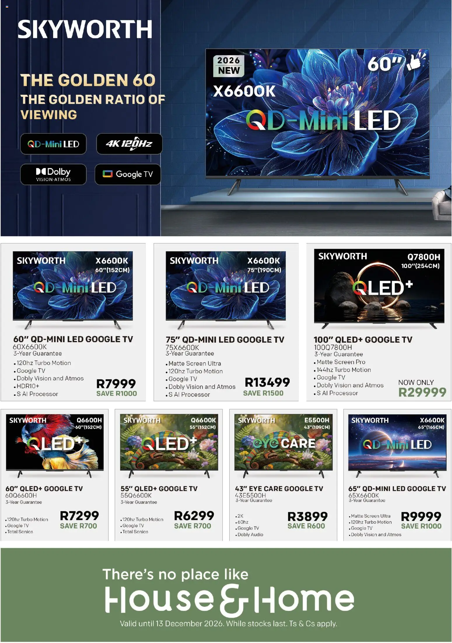 Preview of House and Home flyer valid from 26/10/2026 - TV, Audio