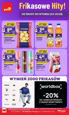 Pogląd gazetki "Wyjątkowe Frikasy POLOmarket do 29.09 (G39)" ze sklepu POLOmarket ważnej od 23.09.2026