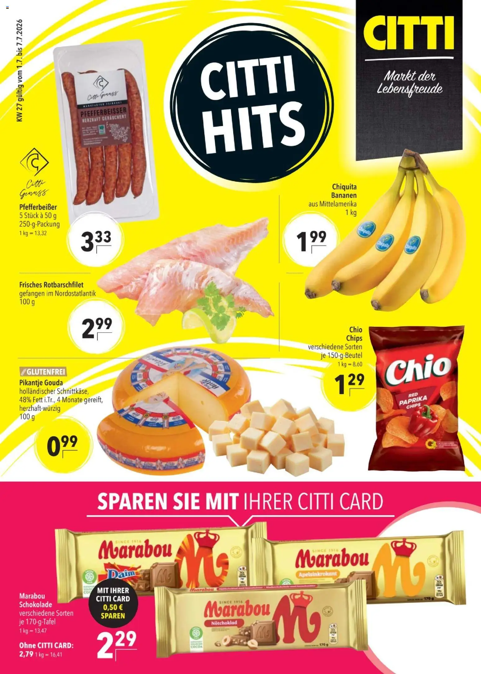Eksempel på tilbudsavis CITTI - CITTI HITS fra butik CITTI gyldig fra 01/07/2026