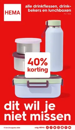 Voorbeeld van Hema folder van winkel Hema geldig vanaf 17-08-2026