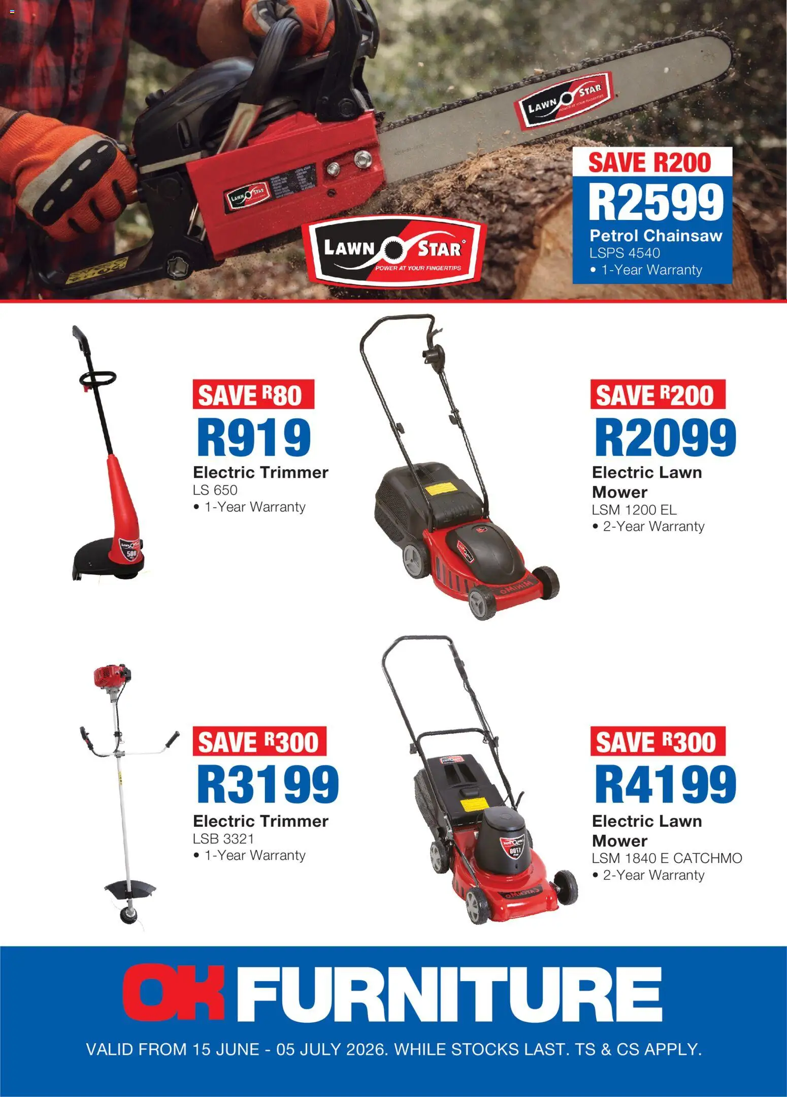 Preview of OK Furniture flyer valid from 15/06/2026