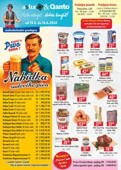 Náhled nabídky: Astur & Qanto Astur & Qanto leták - cash&carry Jeseník, Krnov platný od 13.05.2026