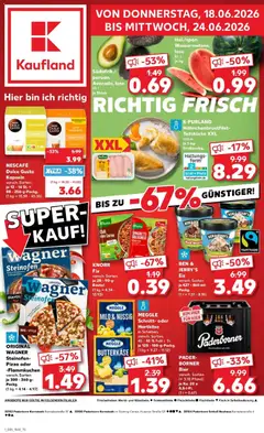 Vorschau von dem Prospekt des Geschäftes Kaufland, gültig ab dem 18.06.2026