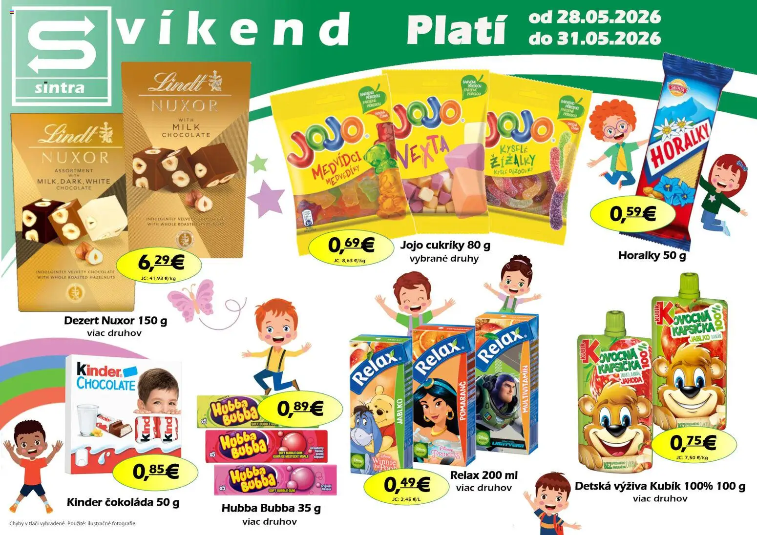 Náhľad Sintra letáku platného od 28.05.2026