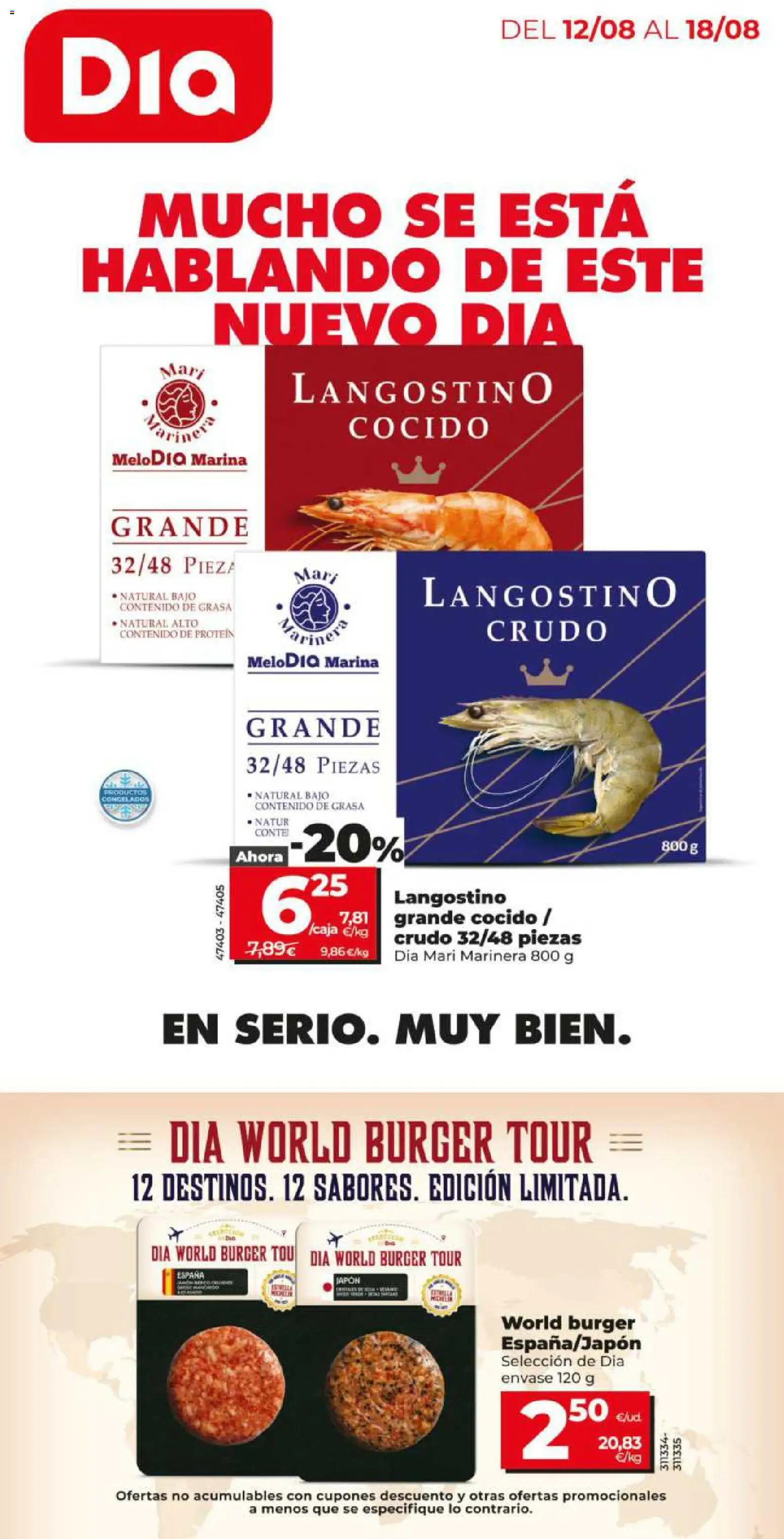 Vista previa del folleto de la tienda Dia válido desde el 12/08/2026 