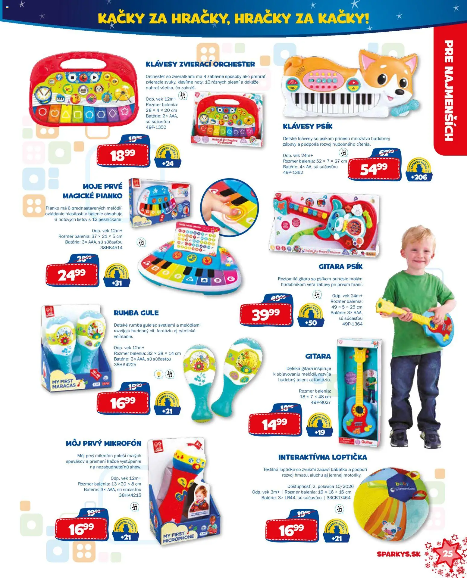 Náhľad ALLTOYS letáku platného od 06.10.2026 - Hračky, Mikrofón, Batérie