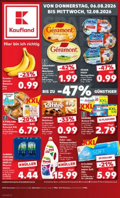 Vorschau von dem Prospekt des Geschäftes Kaufland, gültig ab dem 06.08.2026