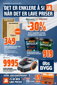 Forhåndsvis Obs Bygg kundeavis fra butikk Obs Bygg gyldig fra 24/05/2026