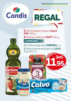 Vista previa del folleto de la tienda Condis válido desde el 15/07/2026 