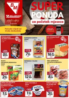 Pregled letka Belamionix super ponuda trgovine Belamionix vrijedi od 01.06.2026