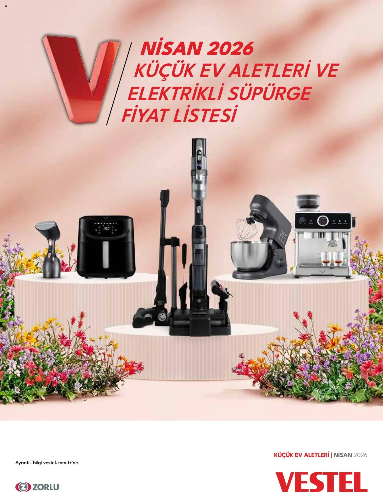 Vestel Vestel - Küçük Ev Aletleri 03.04.2026 - Broşürünün önizlemesi - Elektrikli süpürge