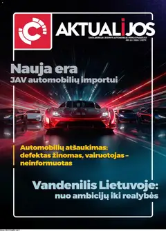 Inter Cars parduotuvės leidinio Inter Cars leidinys galiojančio nuo 2026.09.15 peržiūra
