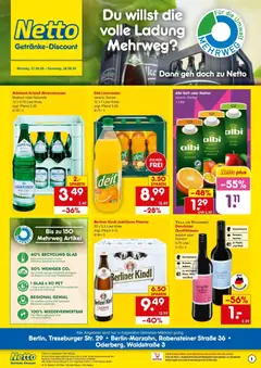 Vorschau von dem Prospekt des Geschäftes Netto Marken-Discount, gültig ab dem 21.09.2026