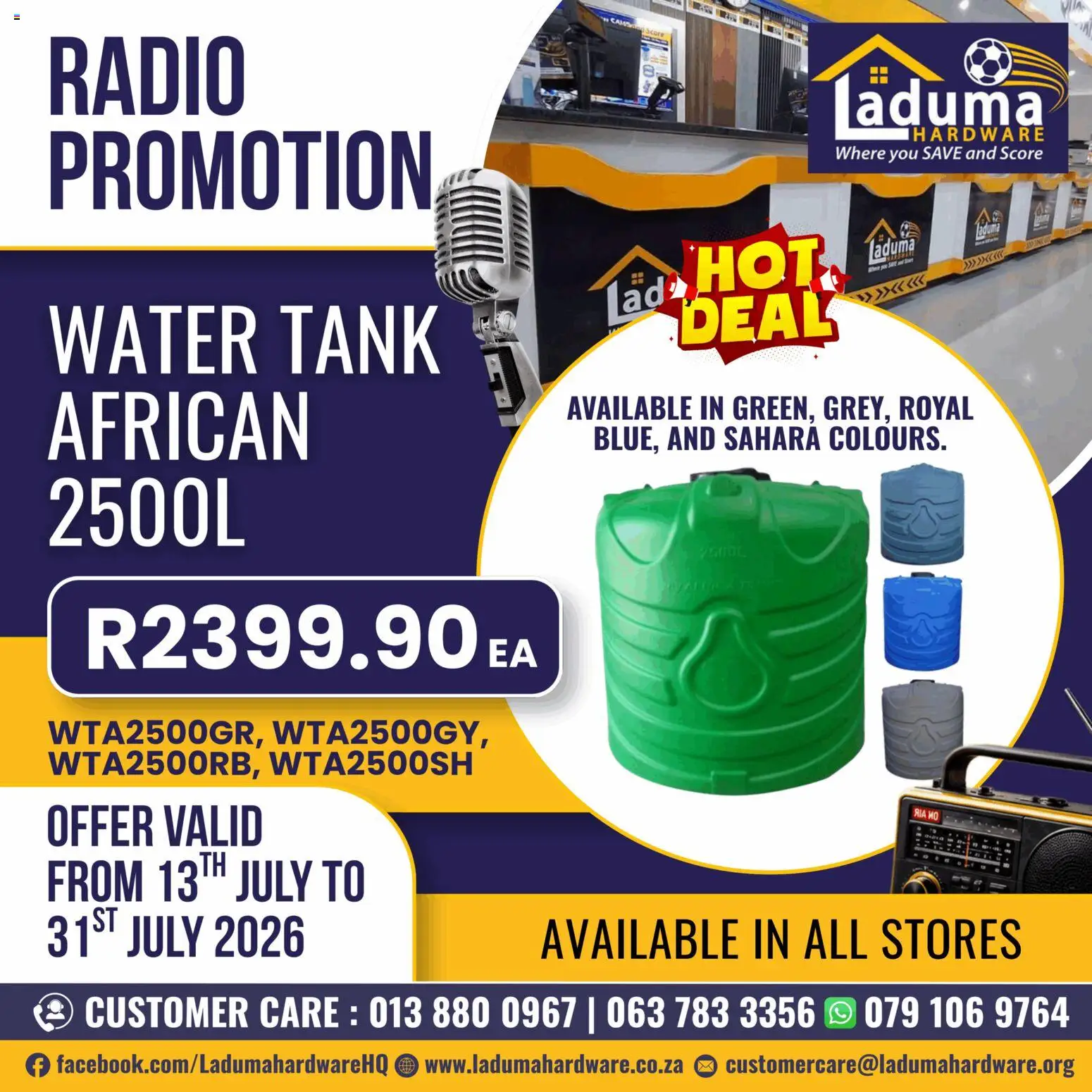 Preview of Laduma Hardware flyer valid from 13/07/2026