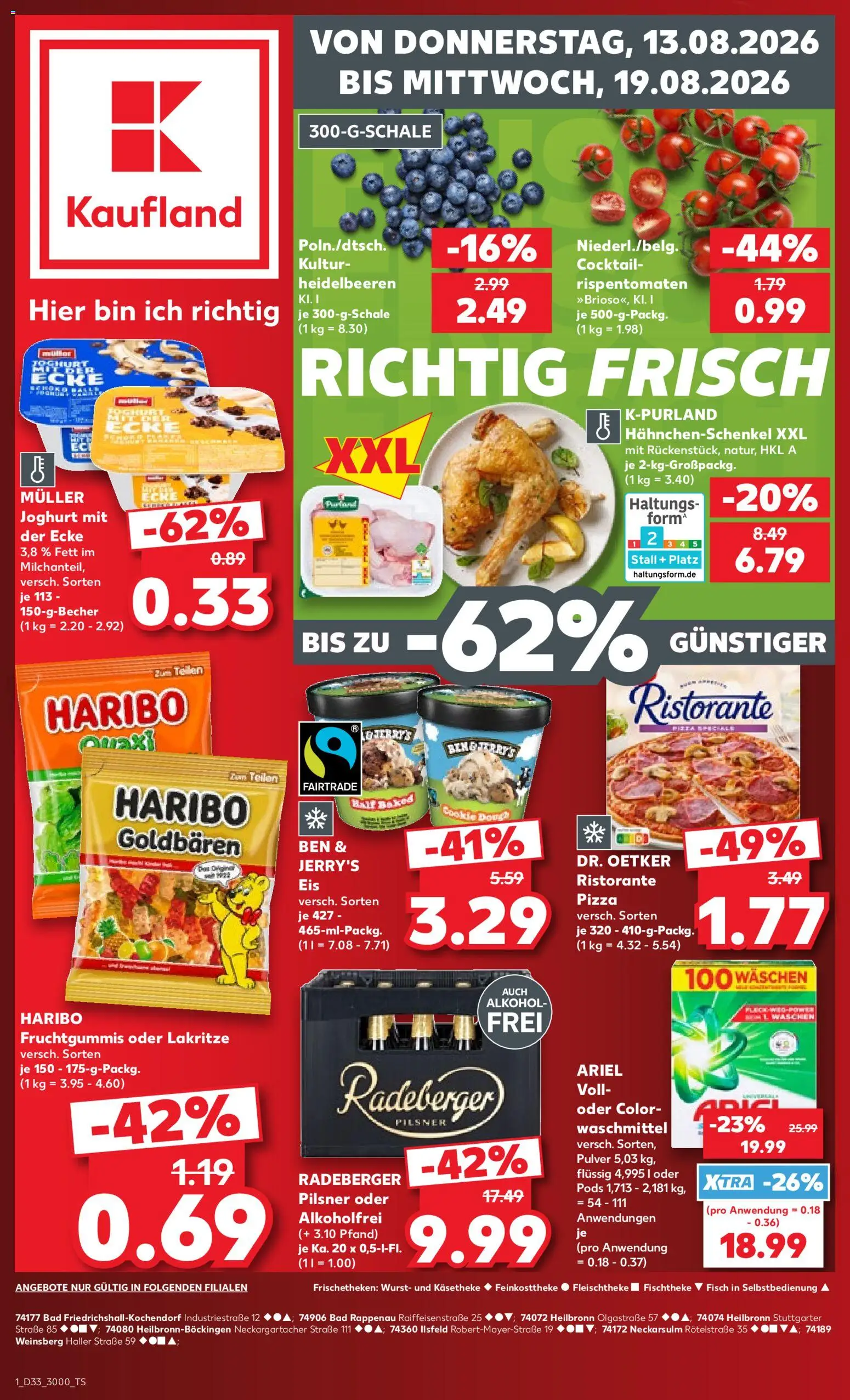 Voorbeeld van Kaufland DE -DE Folder van winkel Kaufland DE geldig vanaf 13-08-2026