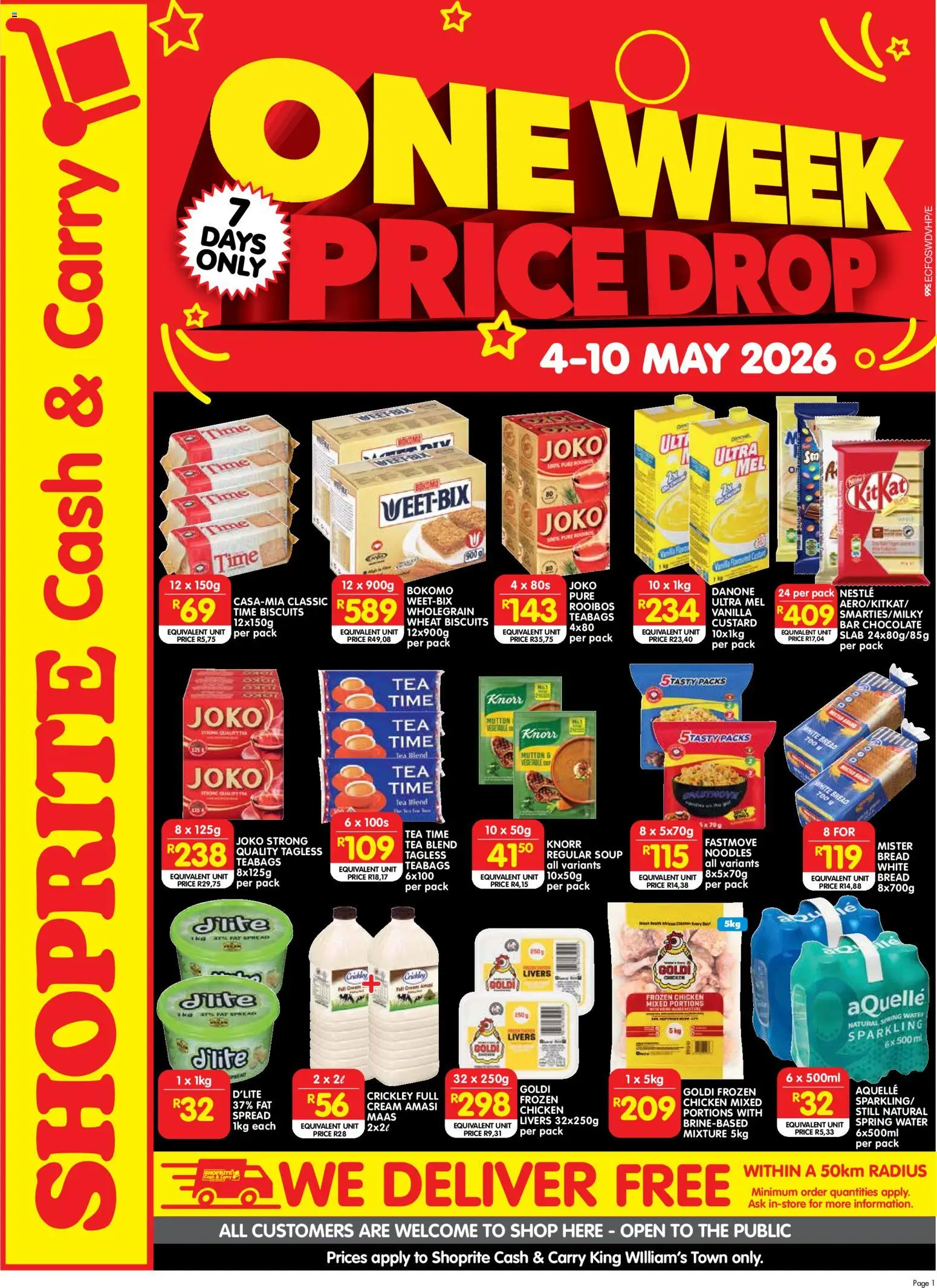 Preview of Shoprite flyer valid from 04/05/2026