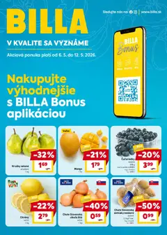 Náhľad Billa letáku platného od 06.05.2026