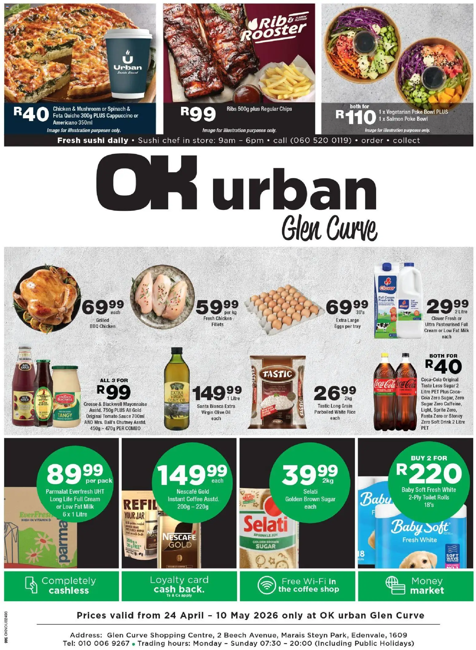 Preview of OK Foods flyer valid from 24/04/2026