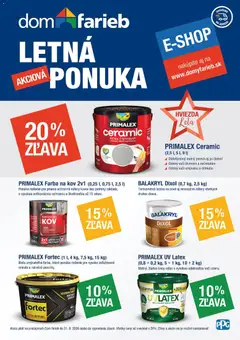 Náhľad Dom farieb letáku platného od 01.07.2026