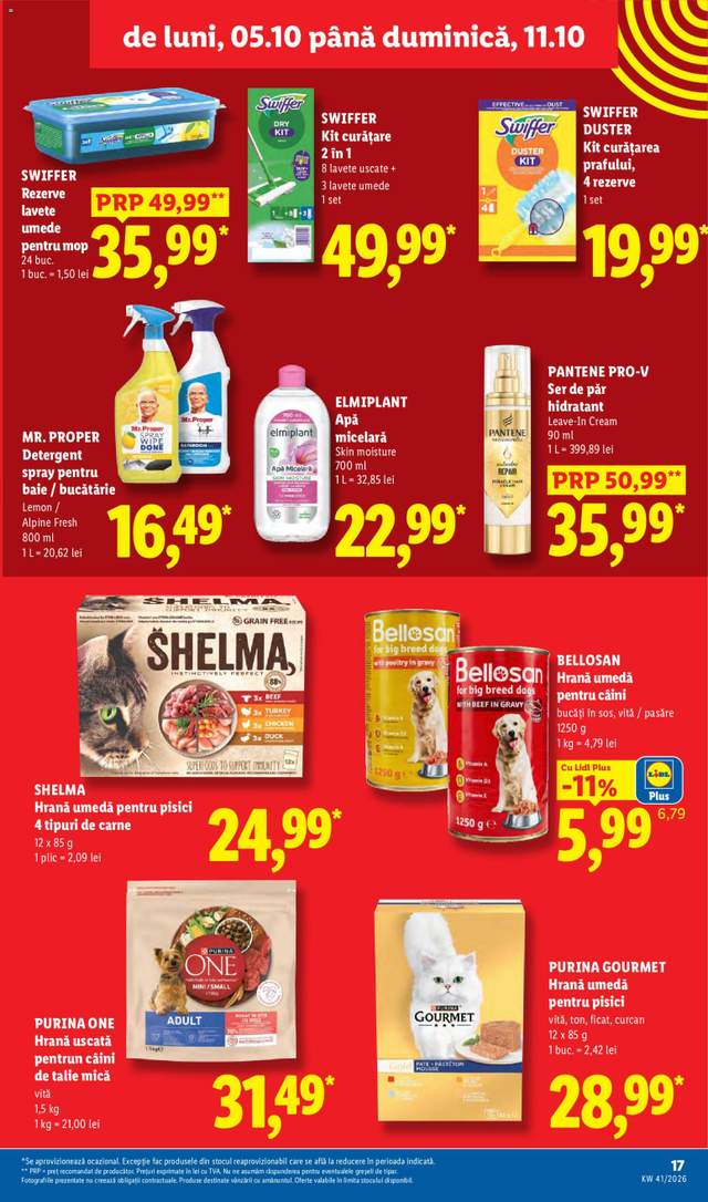 Noul catalog Lidl de la 05.10.