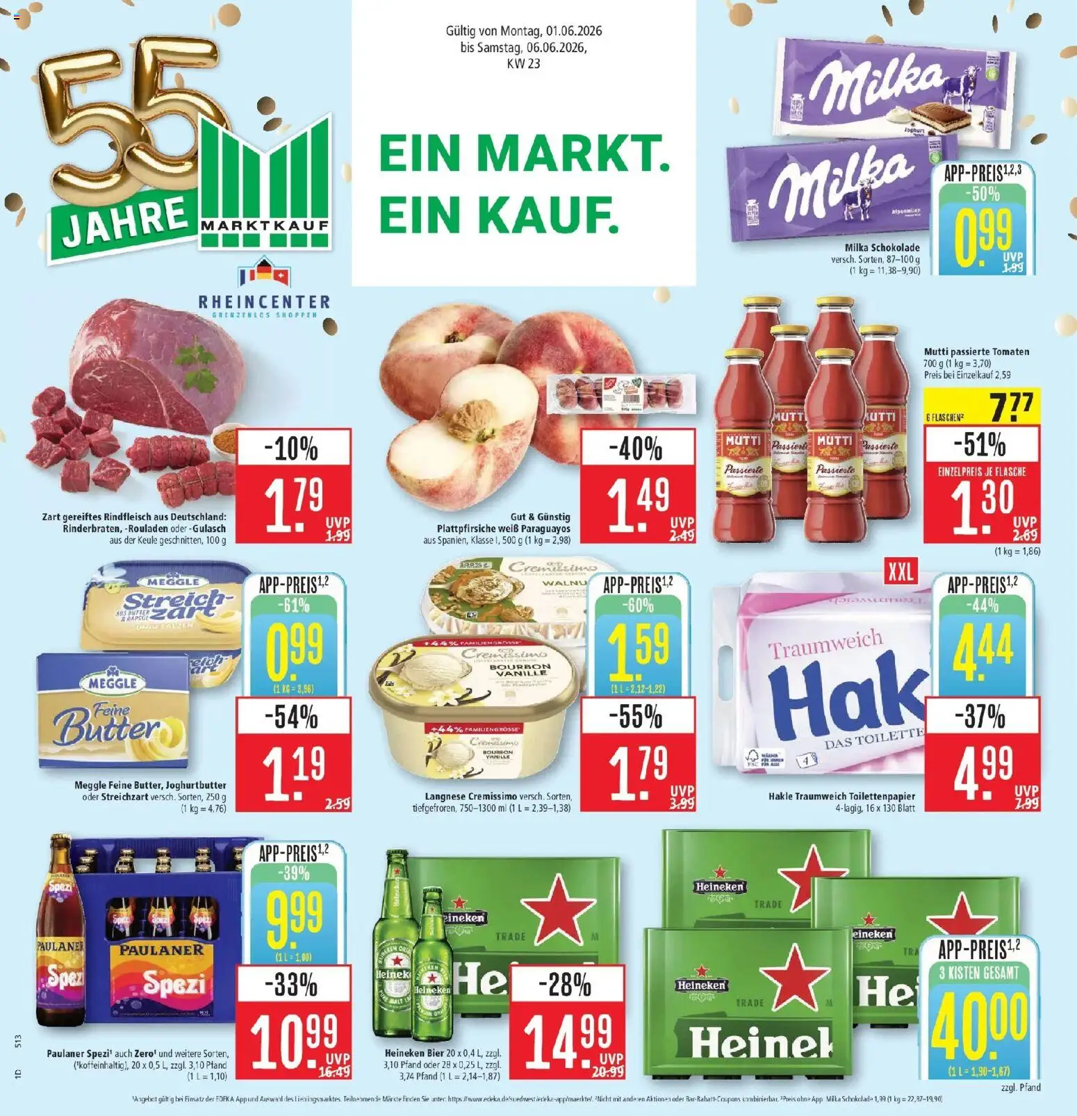 Vorschau von dem Prospekt des Geschäftes Marktkauf, gültig ab dem 01.06.2026