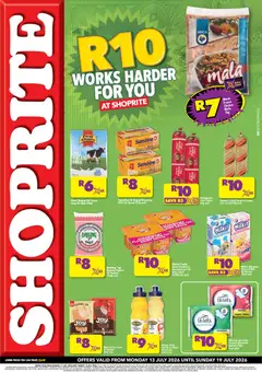 Preview of Shoprite flyer valid from 13/07/2026