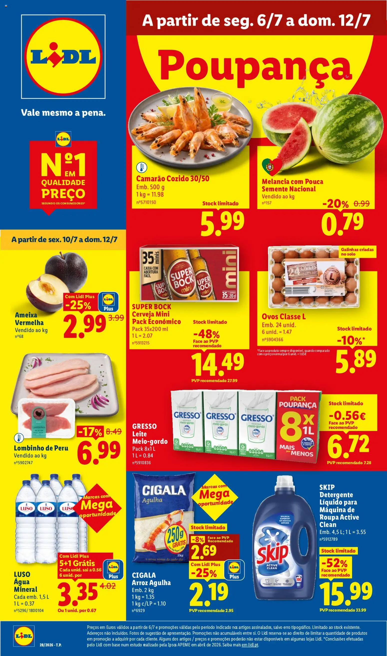 Pré-visualização do folheto da loja Lidl válida a partir de 06/07/2026
