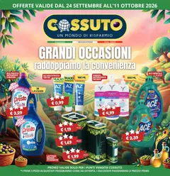 Anteprima dell'opuscolo Cossuto volantino dal negozio Cossuto valido da 24/09/2026