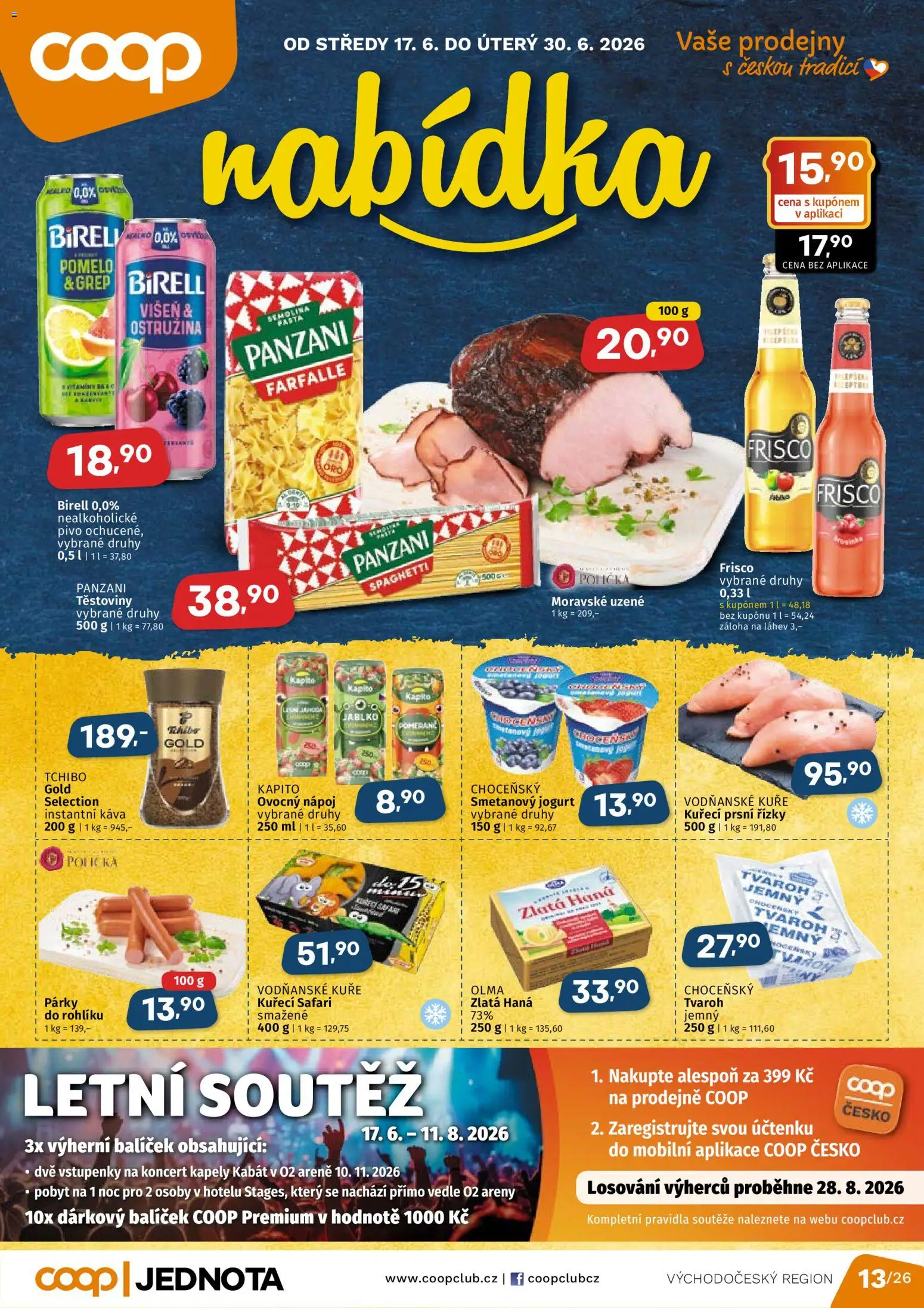 Náhled nabídky: Coop Coop leták - Východočeský region platný od 17.06.2026