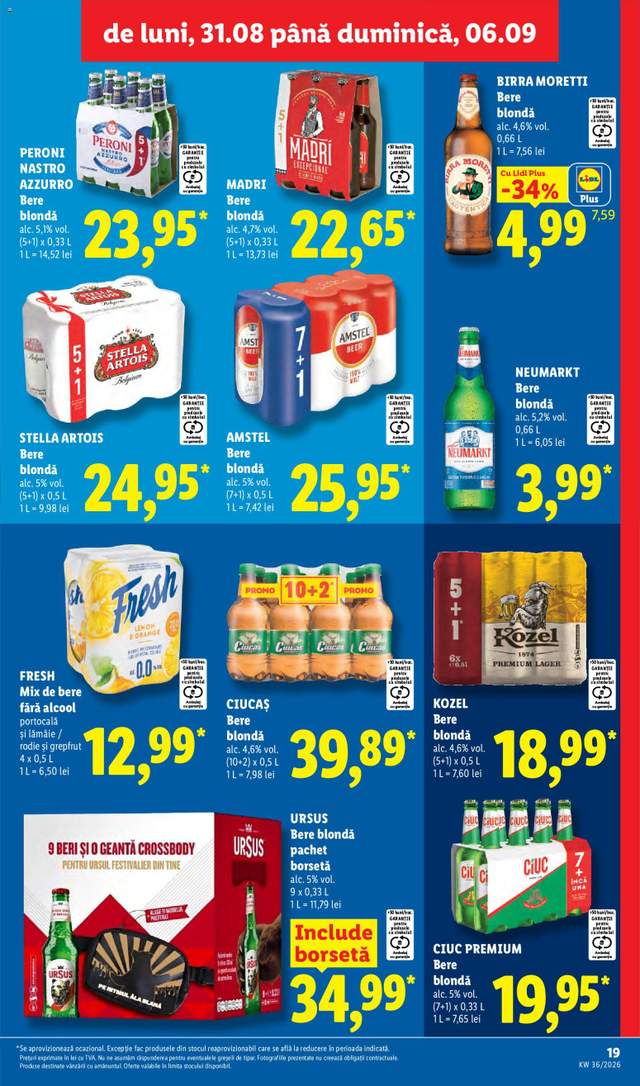 Noul catalog Lidl de la 31.08.