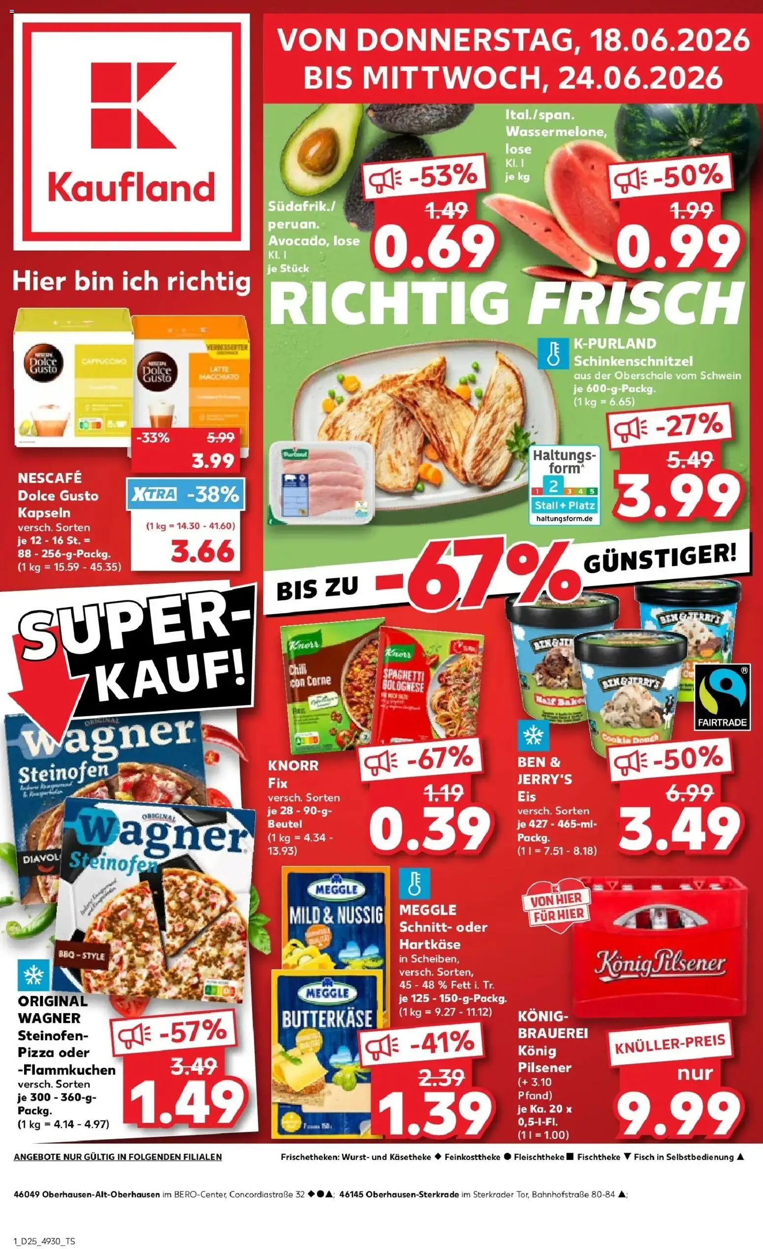 Vorschau von dem Prospekt des Geschäftes Kaufland, gültig ab dem 18.06.2026