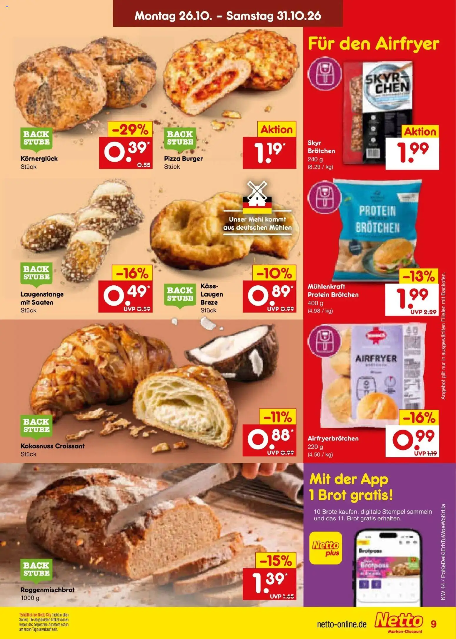 Vorschau von dem Prospekt des Geschäftes Netto Marken-Discount, gültig ab dem 26.10.2026