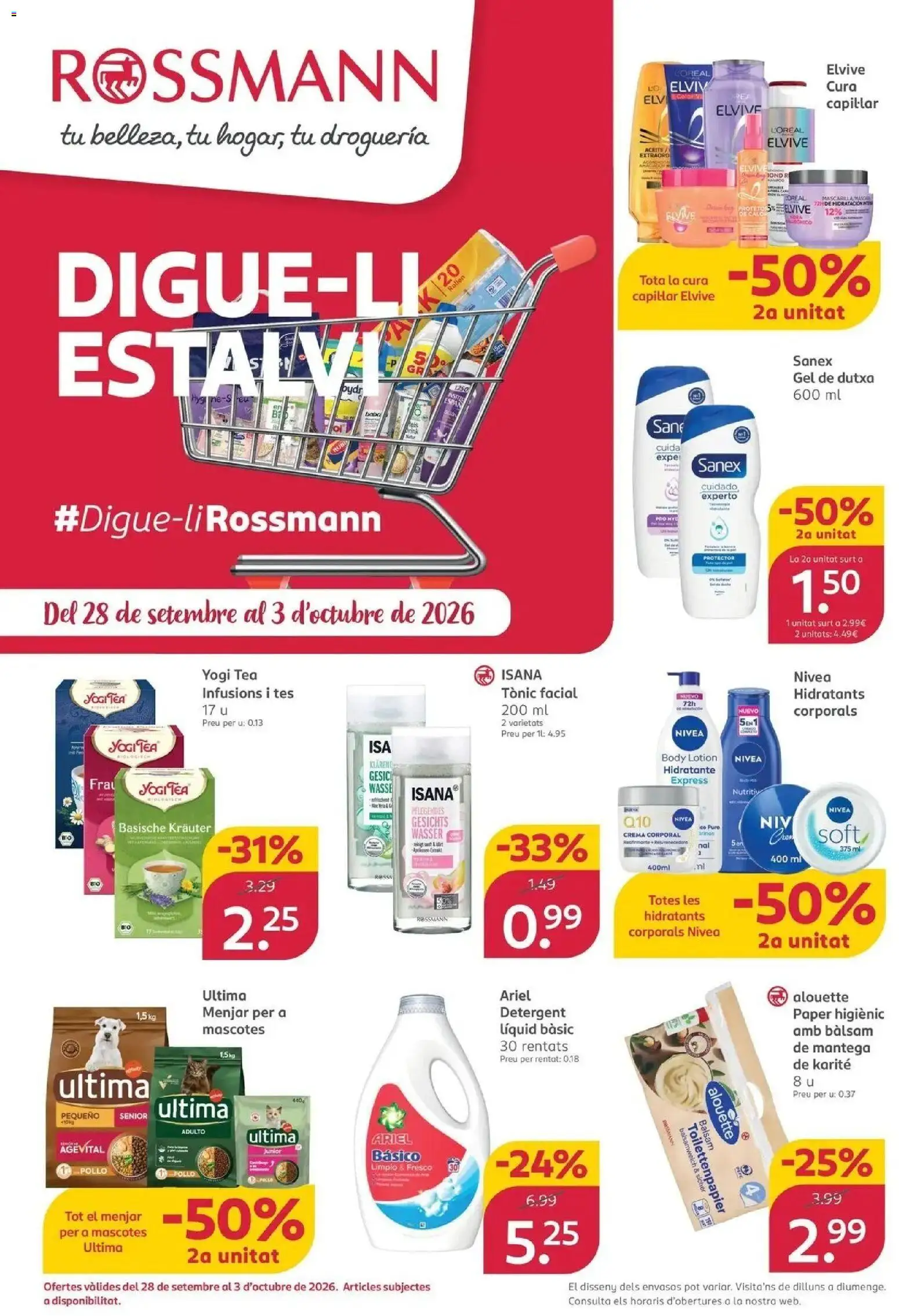Vista previa del folleto de la tienda ROSSMANN válido desde el 28/09/2026 