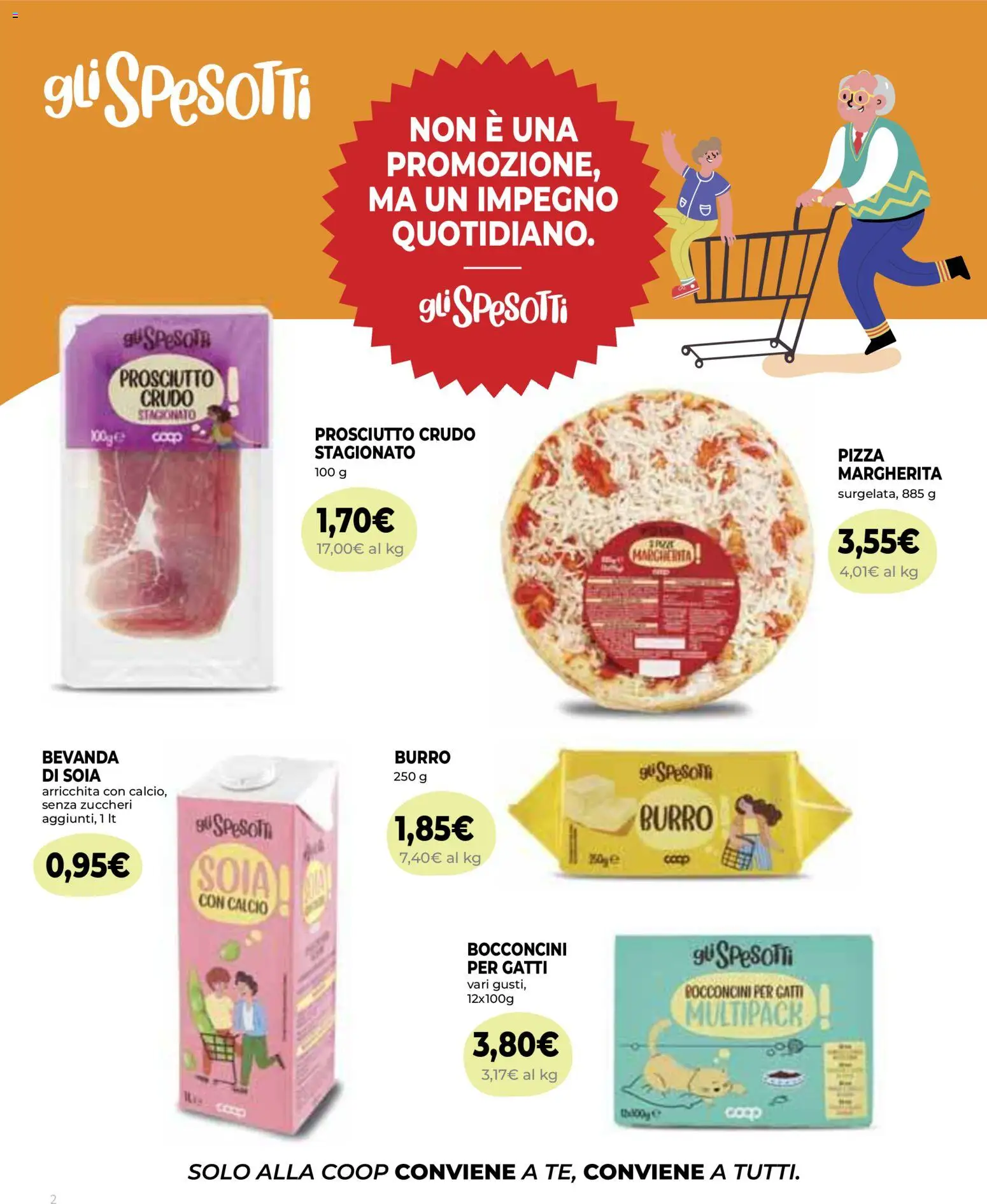 Anteprima dell'opuscolo COOP volantino Monza dal negozio COOP valido da 03/09/2026 - Pizza, Prosciutto Crudo, Prosciutto, Burro