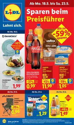 Vorschau von dem Prospekt des Geschäftes Lidl, gültig ab dem 18.05.2026