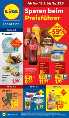 Vorschau von dem Prospekt des Geschäftes Lidl, gültig ab dem 18.05.2026