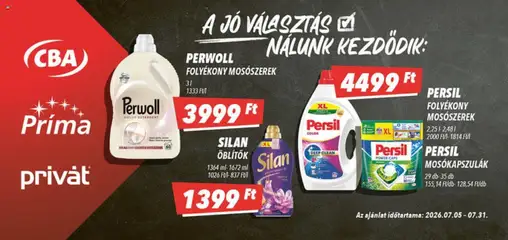 CBA Príma - CBA Príma Aktuális óriásplakátok megtekintése, amely érvényes 2026.07.05.-től