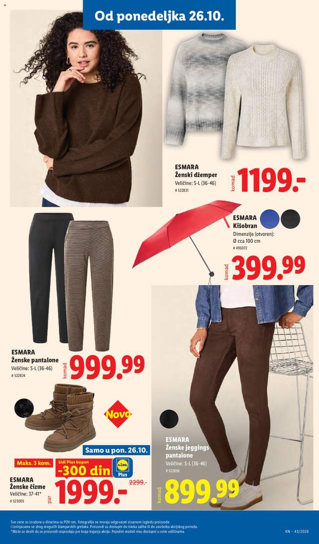 Novi Lidl katalog od 22.10.