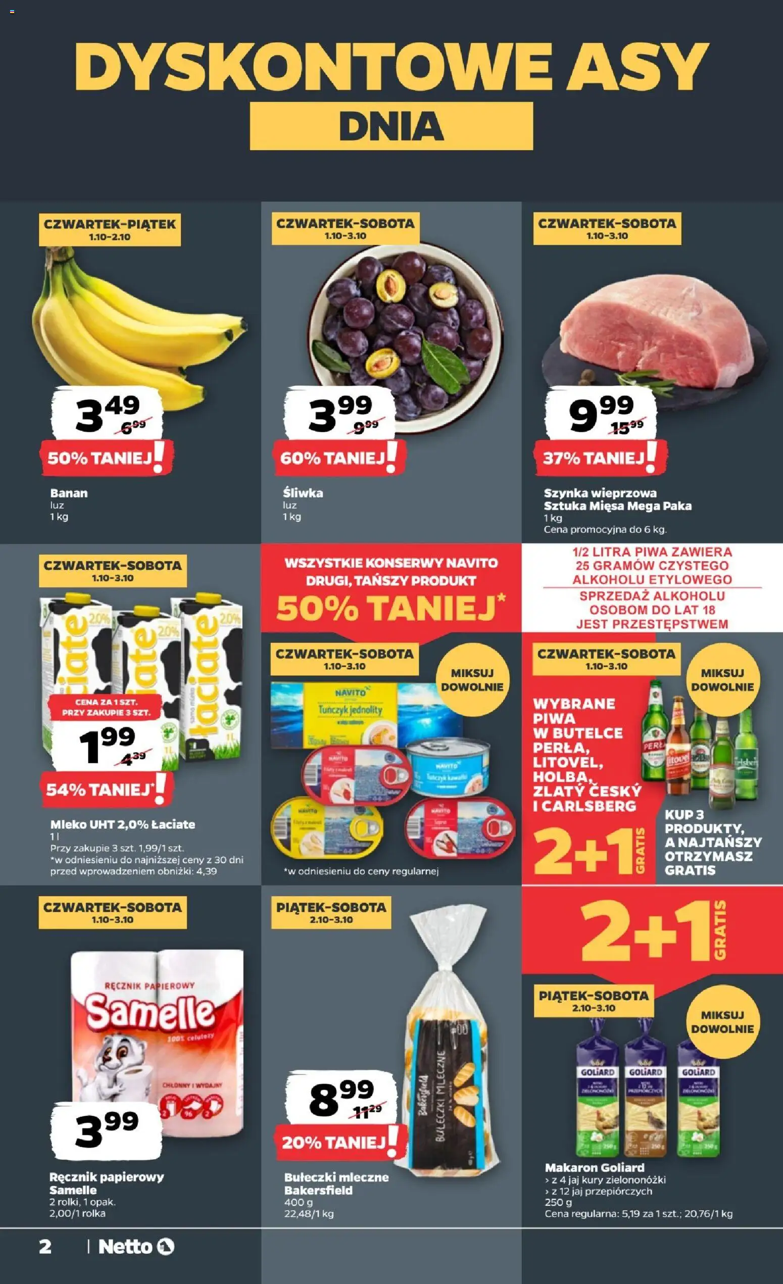 Pogląd gazetki "Netto gazetka od czwartku" ze sklepu Netto ważnej od 01.10.2026