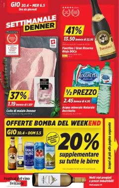 Vorschau des Merkblatts Denner aktionen IT vom Shop Denner gültig von 30.04.2026 bis 03.05.2026