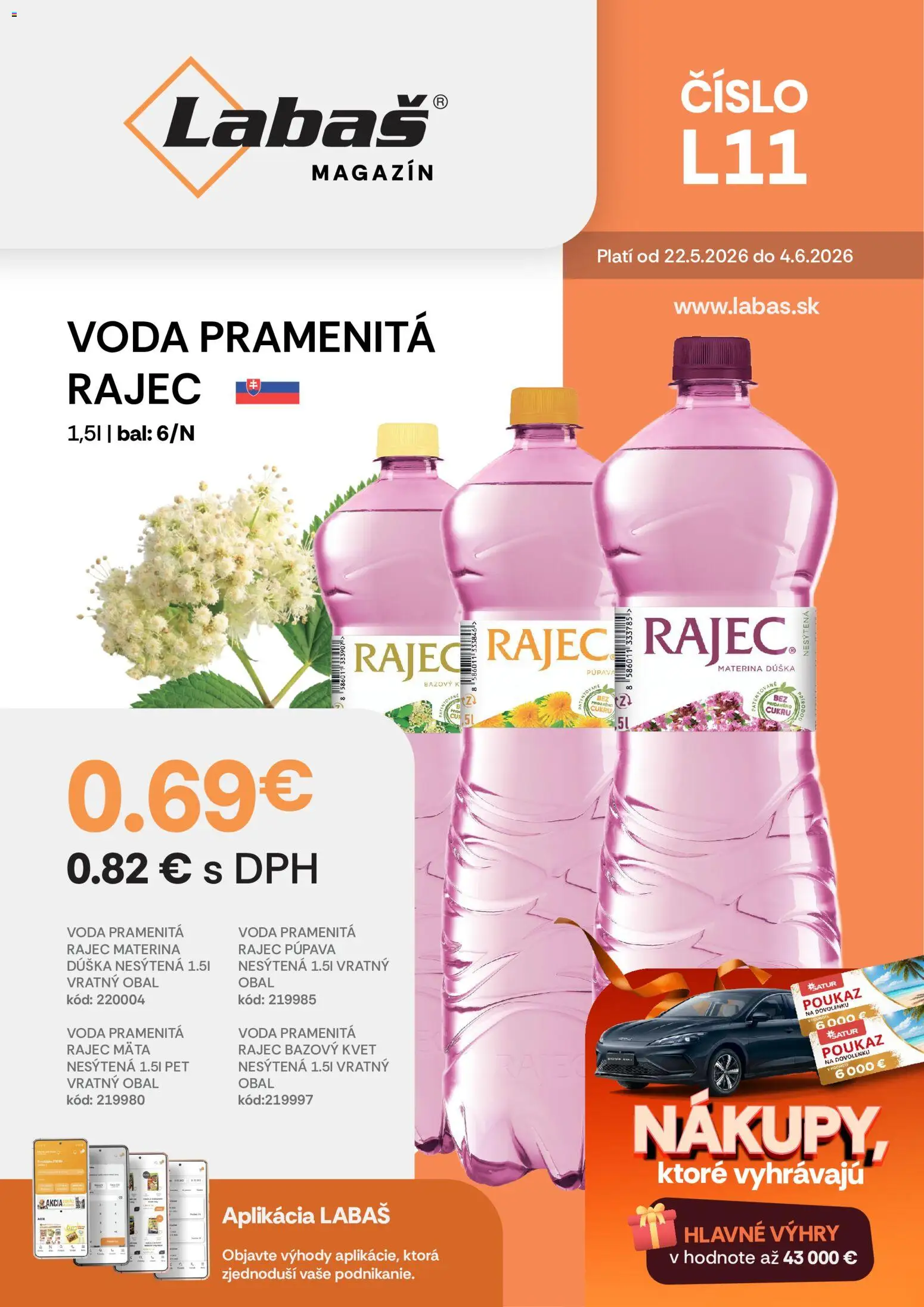 Náhľad Labaš letáku platného od 22.05.2026