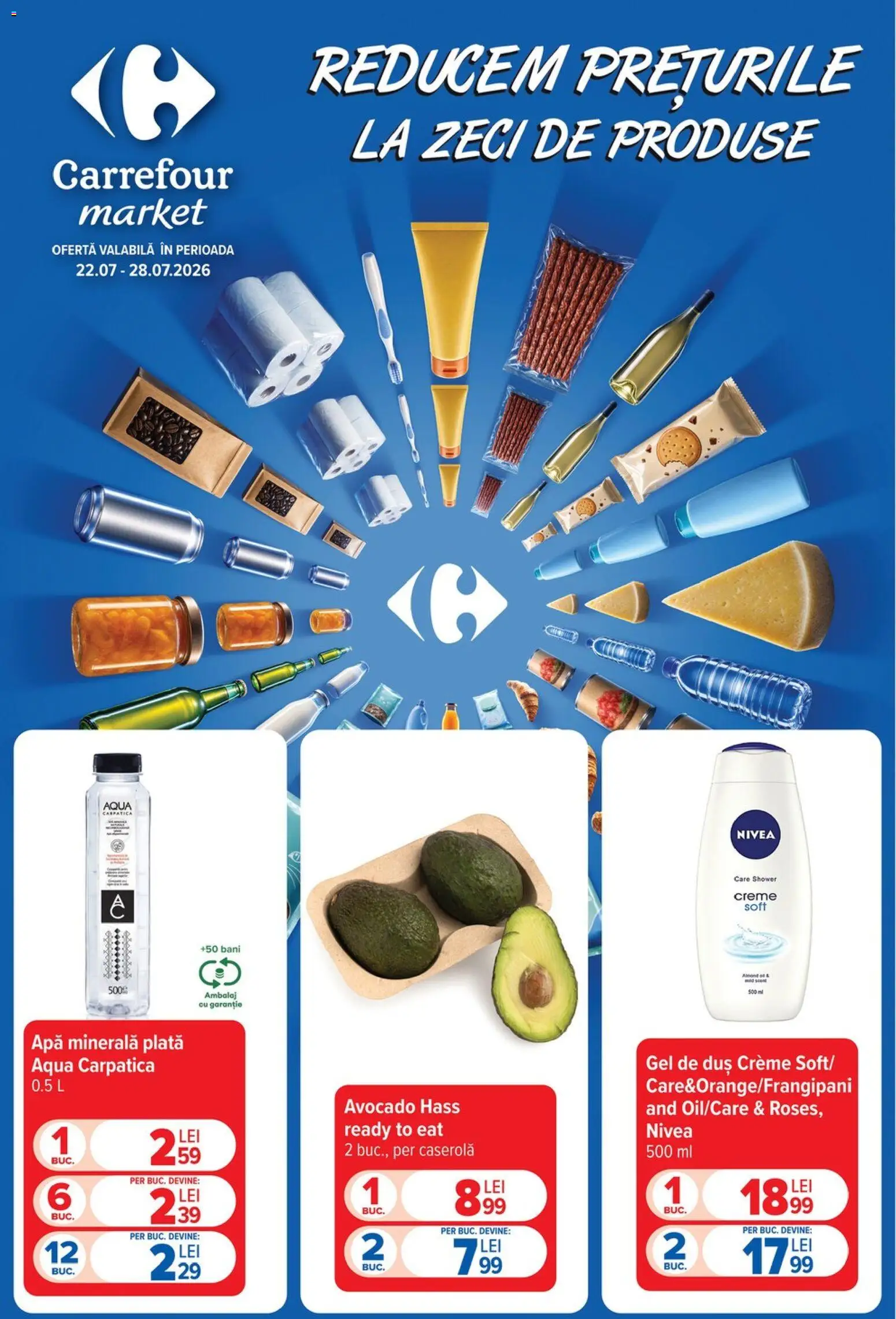 Previzualizarea de cataloage: Carrefour Carrefour Catalog Market valabil de la 22.07.2026