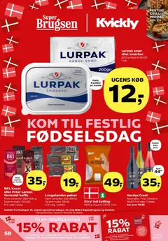 Eksempel på tilbudsavis Super Brugsen - Tilbudsavis uge 20 fra butik Super Brugsen gyldig fra 15/05/2026
