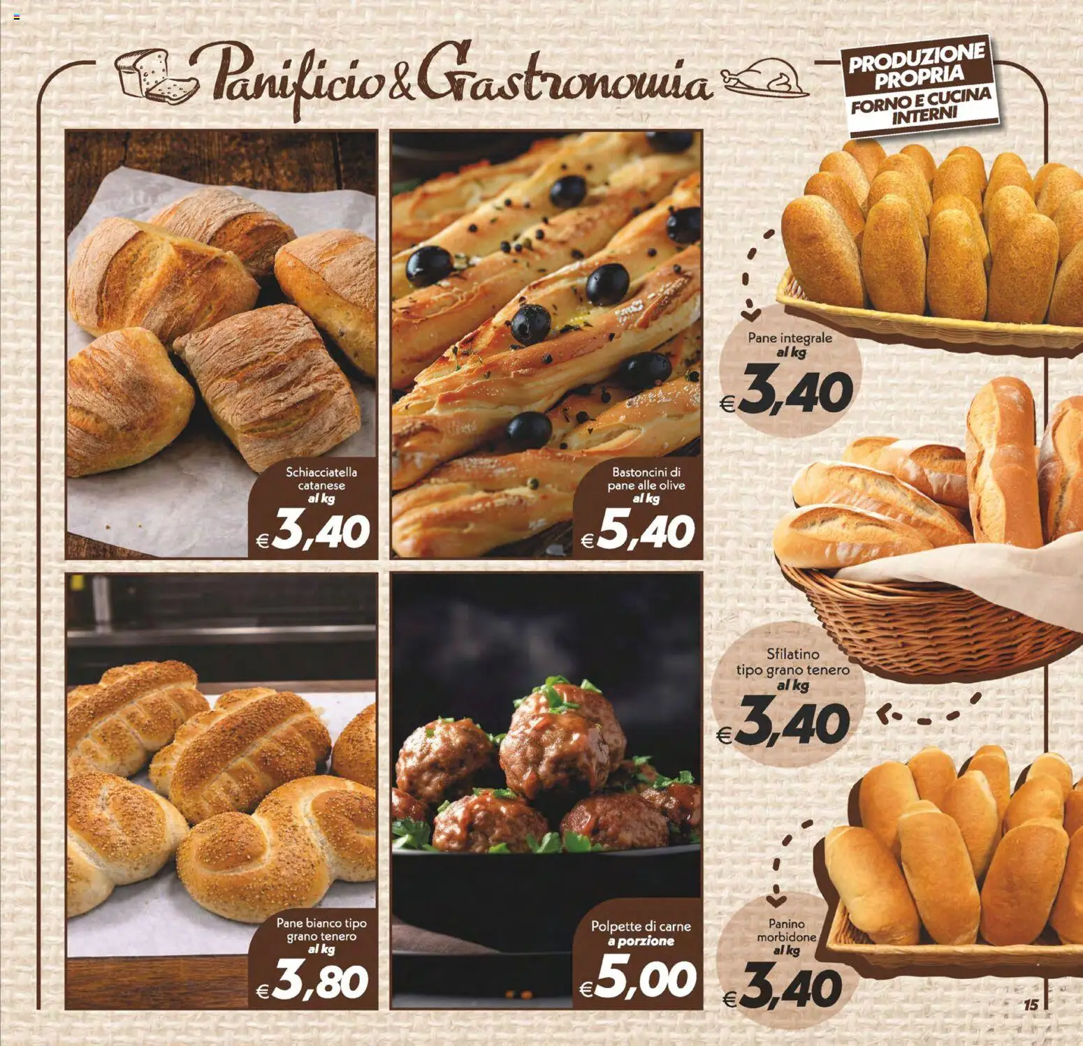 Anteprima dell'opuscolo SuperConveniente volantino Catania, Misterbianco dal negozio SuperConveniente valido da 01/09/2026 - Forno, Pane, Carne, Polpette, Olive