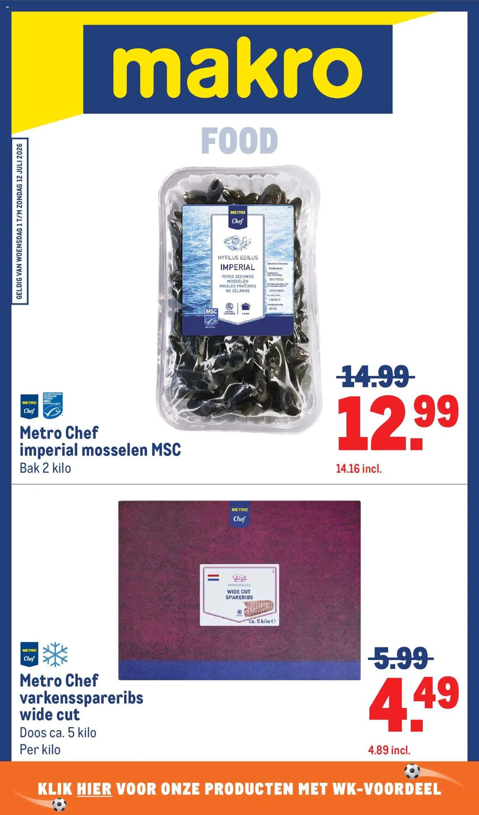 Voorbeeld van Makro folder van winkel Makro geldig vanaf 01-07-2026