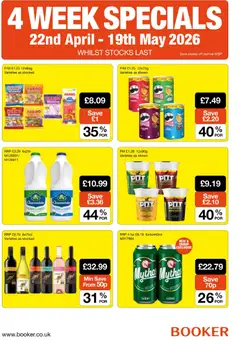 Preview of Booker Wholesale Booker Wholesale - Offers valid from 22/04/2026